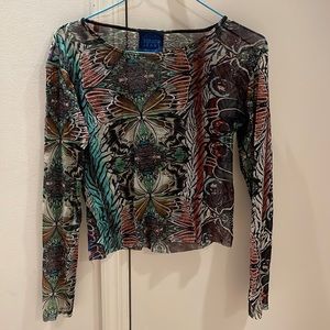 KENZO Jeans Vintage Mesh Shirt